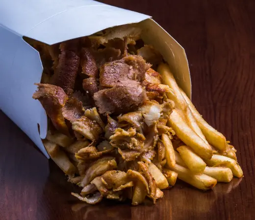 Box Kebab Gyros Frytki Cyrus Kebab Legnica