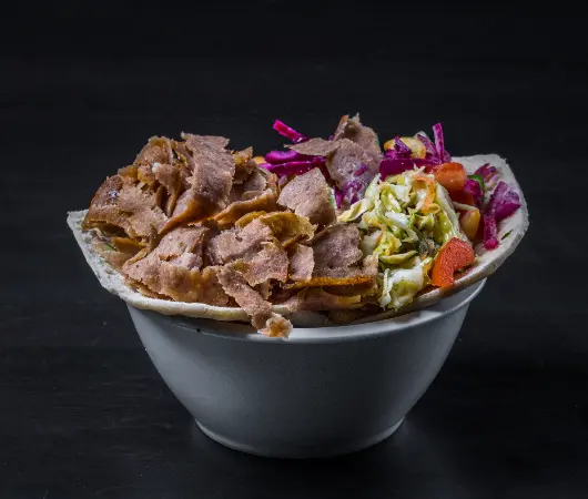 Bułka Kebab Gyros Warzywa Cyrus Kebab Legnica