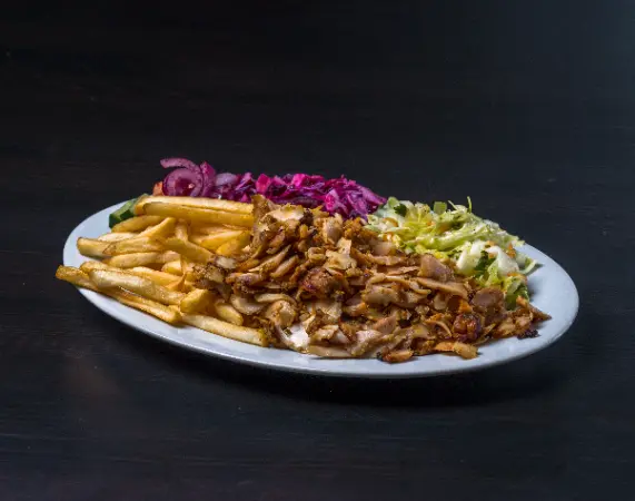 Zestaw Gyros Drobiowy Frytki Cyrus Kebab Legnica