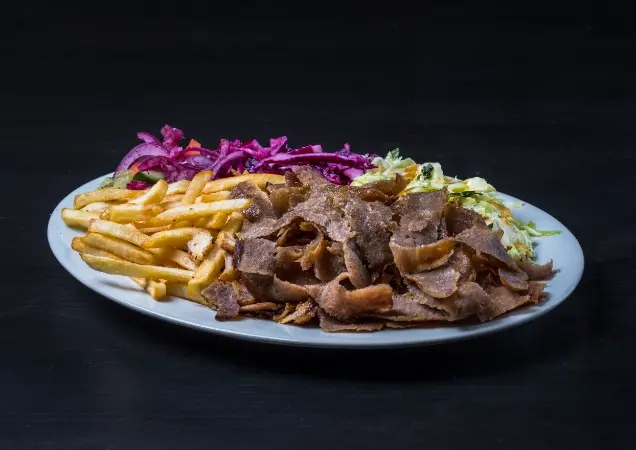 Zestaw Kebab Wołowy Frytki Cyrus Kebab Legnica
